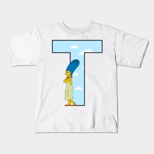 Simpsons letter Kids T-Shirt